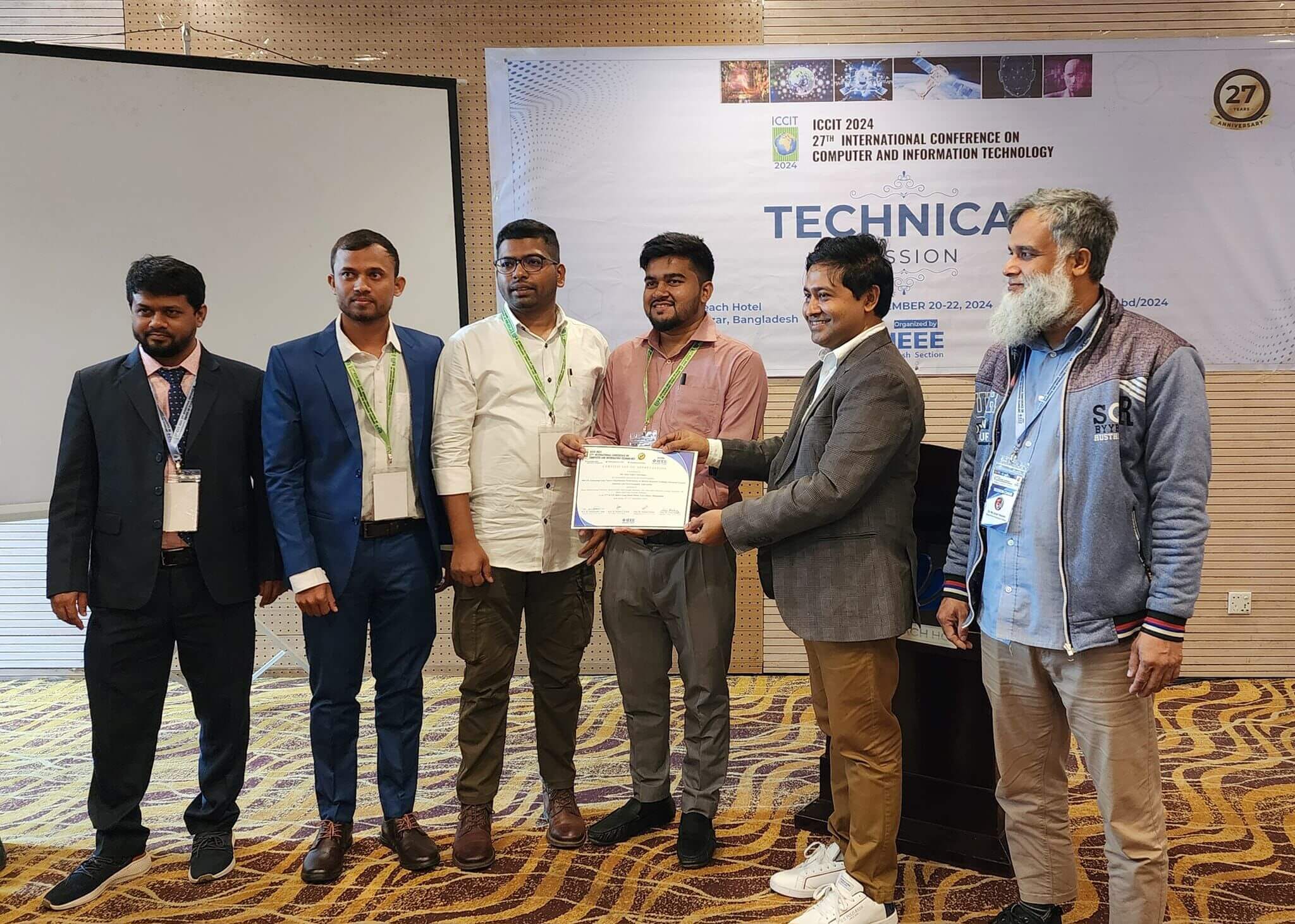 DeepNet Lab Presents Research at ICCIT 2024