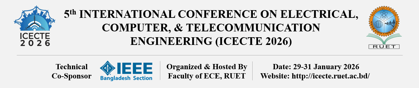 Paper Accepted at ICECTE 2026